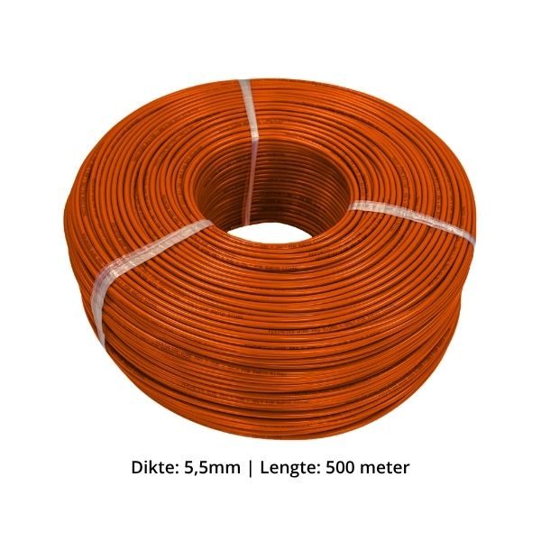 Perimeterdraad 5,5 mm voor Flymo - dubbel geïsoleerd – 500 meter 3 Perimeterdraad 5,5 mm voor Flymo - dubbel geïsoleerd – 500 meter