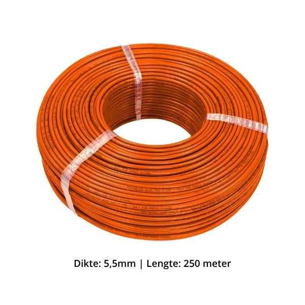 Perimeterdraad 5,5 mm voor Mowox - dubbel geïsoleerd – 250 meter 3 Perimeterdraad 5,5 mm voor Mowox - dubbel geïsoleerd – 250 meter