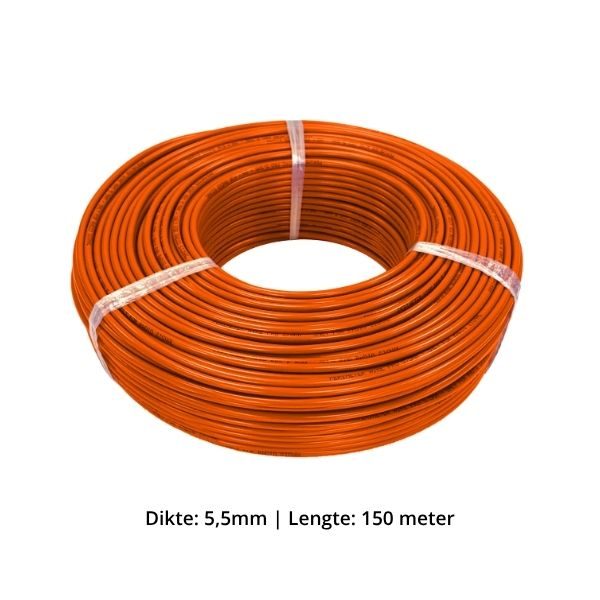 Perimeterdraad 5,5 mm voor TECH line - dubbel geïsoleerd – 150 meter 3 Perimeterdraad 5,5 mm voor TECH line - dubbel geïsoleerd – 150 meter