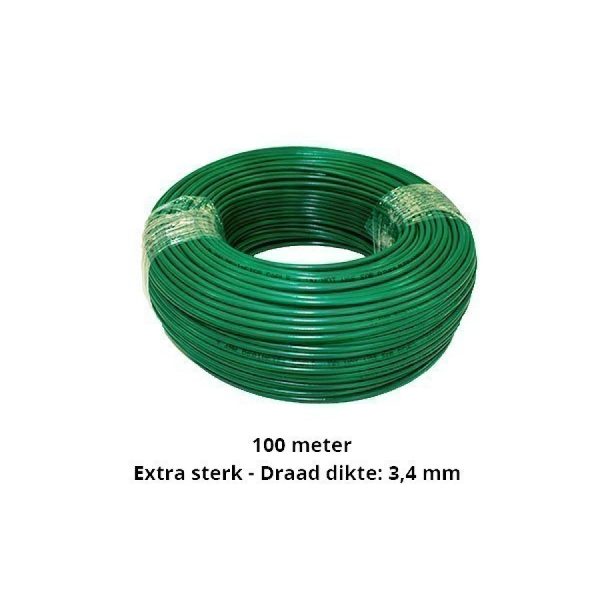 Perimeterdraad extra sterk voor kress - 3,4 mm - 100 meter