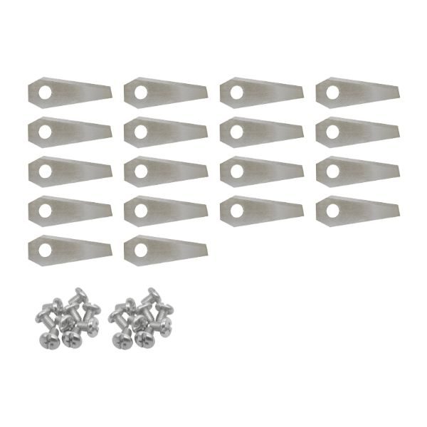 Robotmaaier mesjes voor Bosch - Set van 30