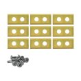 Robotmaaier mesjes voor Kress titanium gecoat - Set van 9