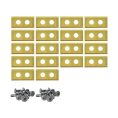 Robotmaaier mesjes voor Mountfield – set van 60 titanium gecoat