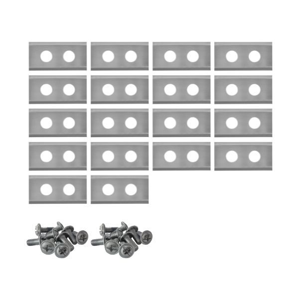 Robotmaaier mesjes voor Texas – set van 18