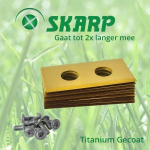 Skarp robotmaaier mesjes voor Central Park - Set van 9