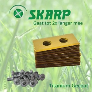 Skarp robotmaaier mesjes voor LUX-Tools – set van 30