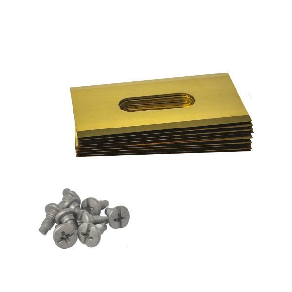 Endurance mesjes voor Roborock robotmaaier titanium gecoat stapeltje 1 Endurance mesjes voor Roborock robotmaaier titanium gecoat stapeltje 1