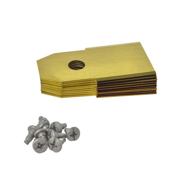 Robotmaaier mesjes voor Roborock titanium gecoat stapeltje 1 Robotmaaier mesjes voor Roborock titanium gecoat stapeltje 1