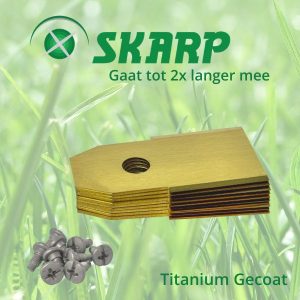 Skarp robotmaaier mesjes voor Roborock - Set van 9